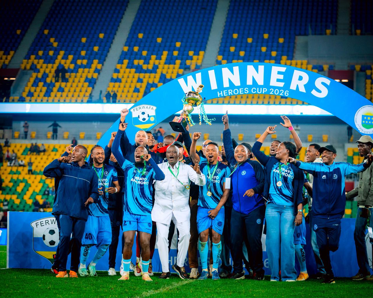 Police FC nyuma yo kwegukana Igikombe cy'Intwari, Perezida wayo  yatangaje ko iyi kipe igiye kuba igihangange gihagararira u Rwanda