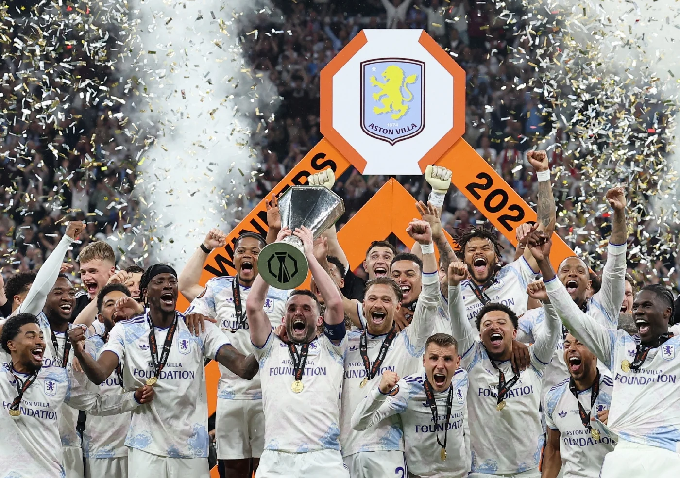 Aston Villa Yanditse amateka yegukana UEFA Europa League bwa mbere, Unai Emery akomeza kwigaragaza nk'umwami w'iri rushanwa